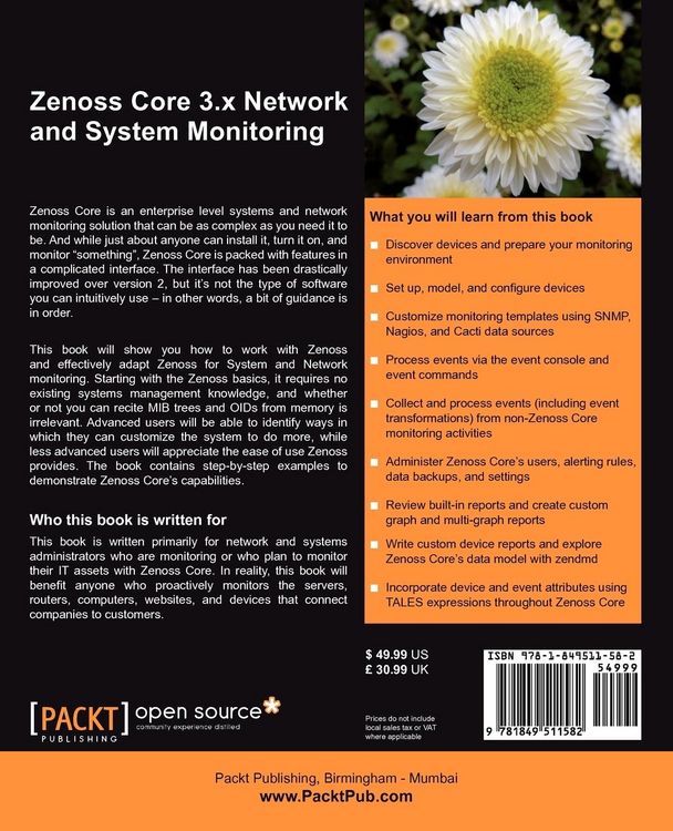 Produktbild: Zenoss 2.5 Core Network and System Monitoring
