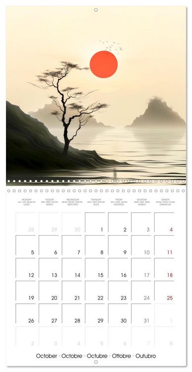 Produktbild: Japan: a Year of Art and Tradition (Wall Calendar 2026 12 &times; 12 Inch) CALVENDO 12 Month Wall Calendar