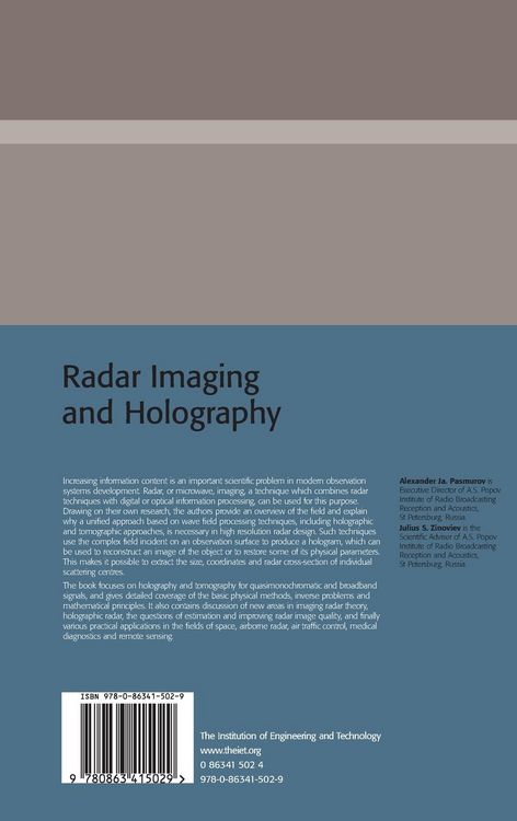 Produktbild: Radar Imaging and Holography