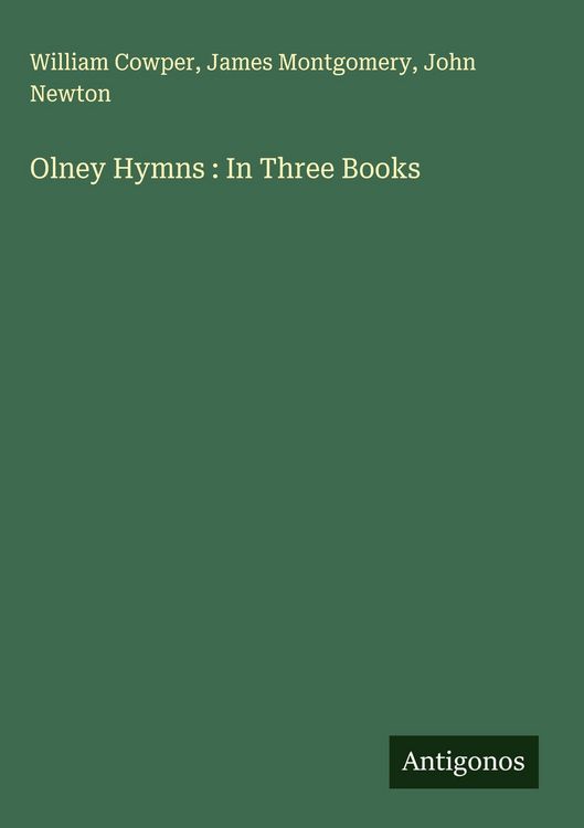 Produktbild: Olney Hymns : In Three Books