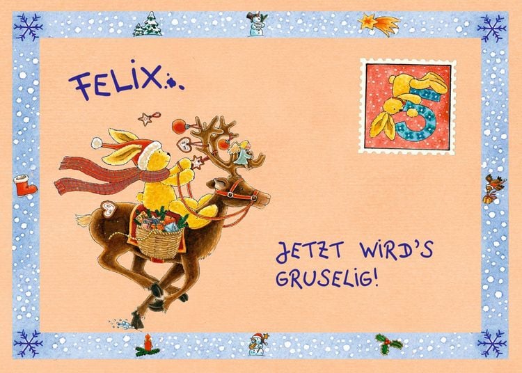 Produktbild: Briefbuch: 24 Adventsbriefe von Felix