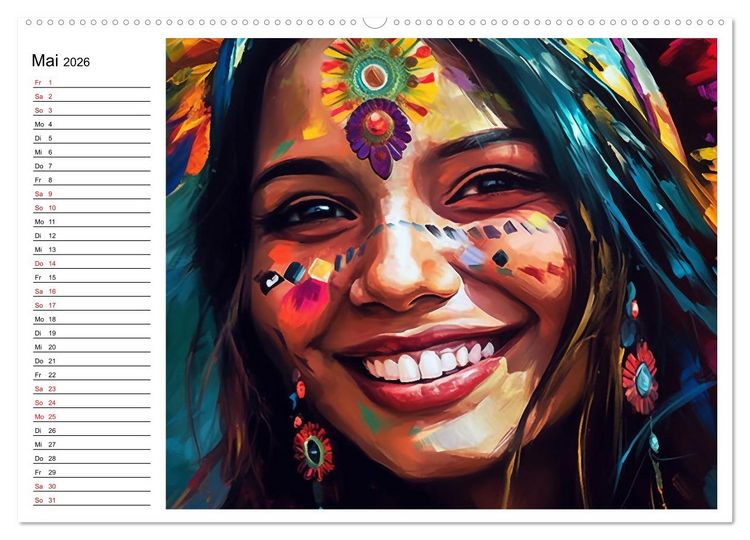 Produktbild: Vollkommen Weiblich (Wandkalender 2026 DIN A2 quer), CALVENDO Monatskalender