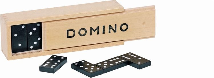 Produktbild: Dominospiel im Holzkasten