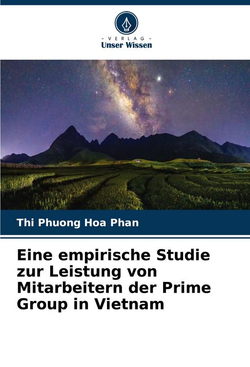 Produktbild: Eine empirische Studie zur Leistung von Mitarbeitern der Prime Group in Vietnam