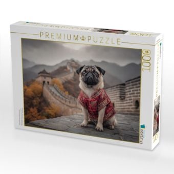 Produktbild: CALVENDO Puzzle Kaiserliche Kuschelschnauze | 1000 Teile Lege-Gr&ouml;&szlig;e 64x48cm Foto-Puzzle f&uuml;r gl&uuml;ckliche Stunden