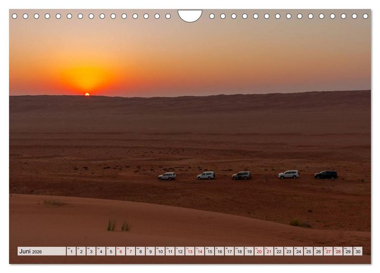 Produktbild: Oman - Eine Fotoreise (Wandkalender 2026 DIN A4 quer), CALVENDO Monatskalender