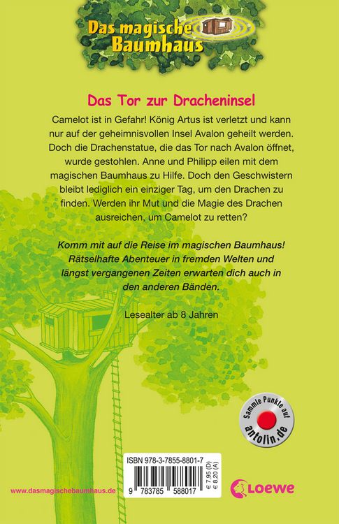 Produktbild: Das magische Baumhaus (Band 53) - Das Tor zur Dracheninsel