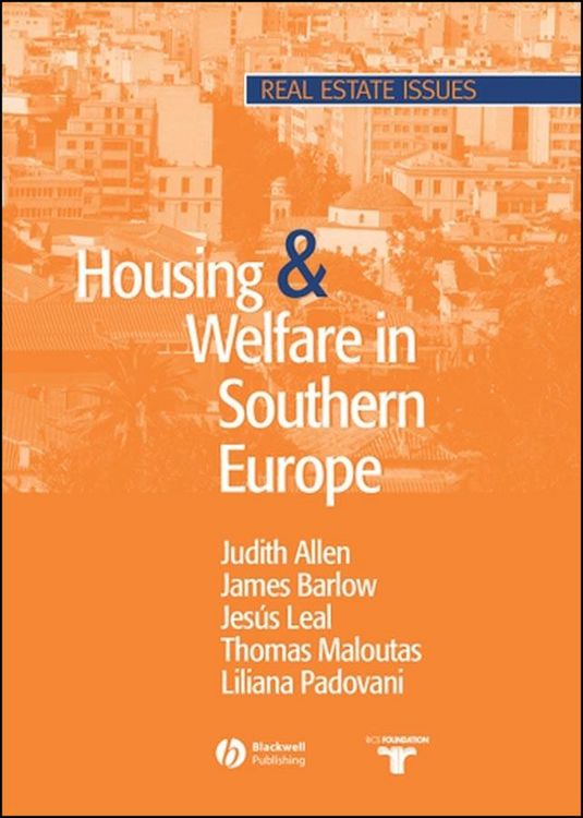 Produktbild: Housing and Welfare in Southern Europe