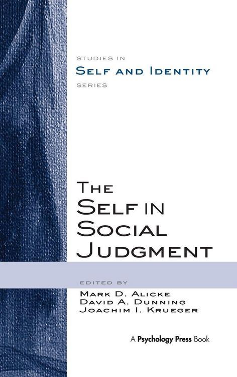 Produktbild: The Self in Social Judgment