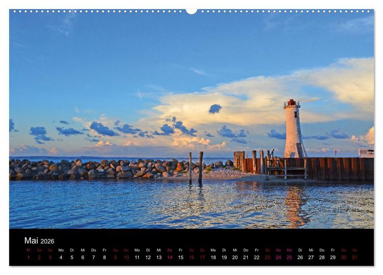 Produktbild: Segelsommer - D&auml;nische S&uuml;dsee (hochwertiger Premium Wandkalender 2026 DIN A2 quer), Kunstdruck in Hochglanz