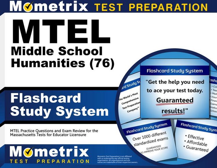 Produktbild: MTEL Middle School Humanities (76) Flashcard Study System