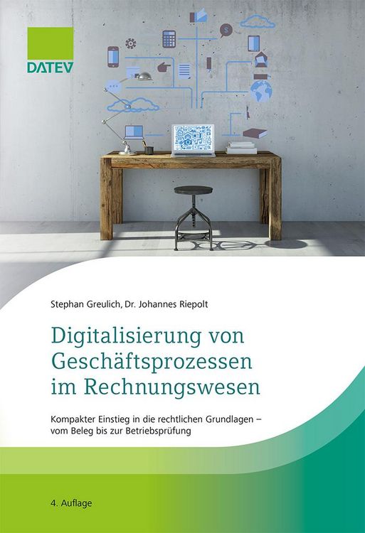 Produktbild: Digitalisierung von Gesch&auml;ftsprozessen im Rechnungswesen, 4. Auflage