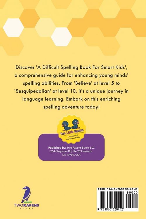 Produktbild: A Difficult Spelling Book For Smart Kids