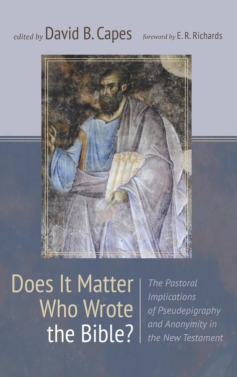 Produktbild: Does It Matter Who Wrote the Bible?