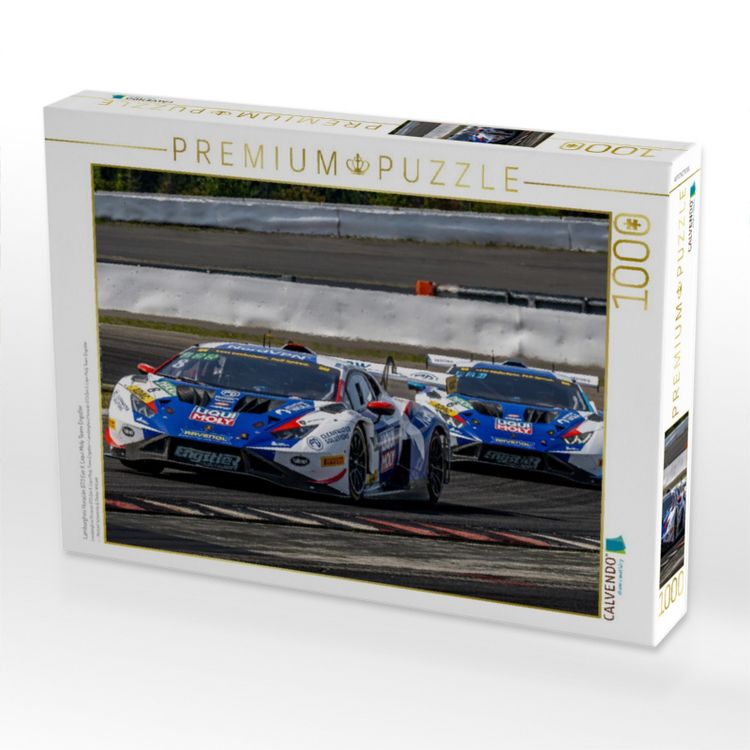 Produktbild: CALVENDO Puzzle Lamborghini Hurac&aacute;n GT3 Evo II, Liqui Moly Team Engstler | 1000 Teile Lege-Gr&ouml;&szlig;e 64x48cm Foto-Puzzle f&uuml;r gl&uuml;ckliche Stunden