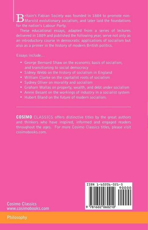 Produktbild: Fabian Essays in Socialism