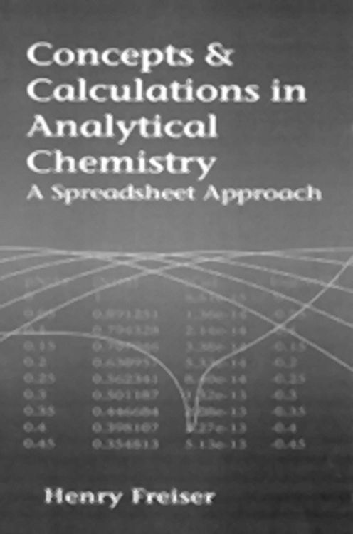 Produktbild: Concepts & Calculations in Analytical Chemistry, Featuring the Use of Excel