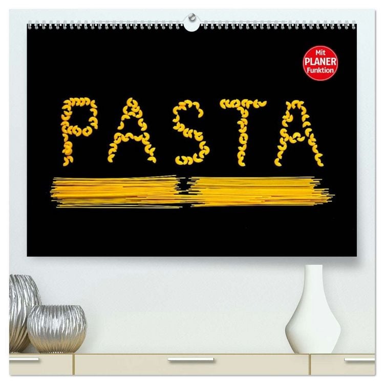 Produktbild: Pasta (hochwertiger Premium Wandkalender 2026 DIN A2 quer), Kunstdruck in Hochglanz