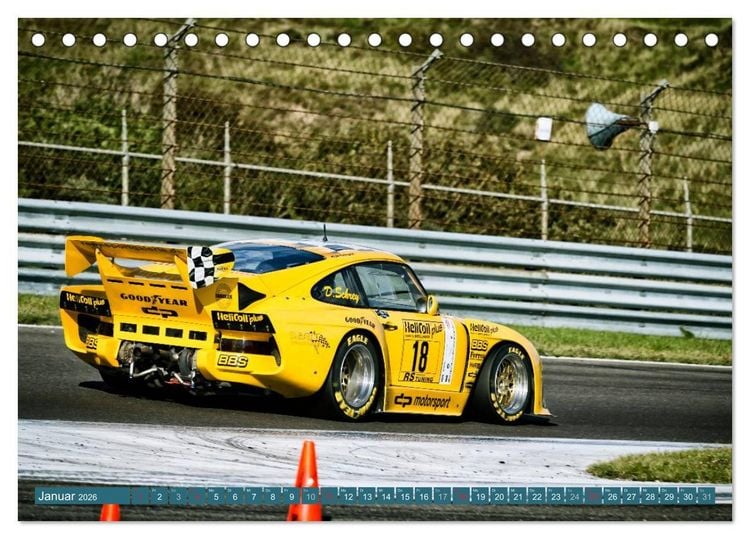 Produktbild: Oldtimer Grand Prix Zandvoort (Tischkalender 2026 DIN A5 quer), CALVENDO Monatskalender