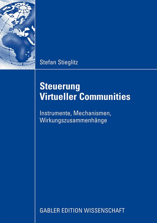 Produktbild: Steuerung Virtueller Communities