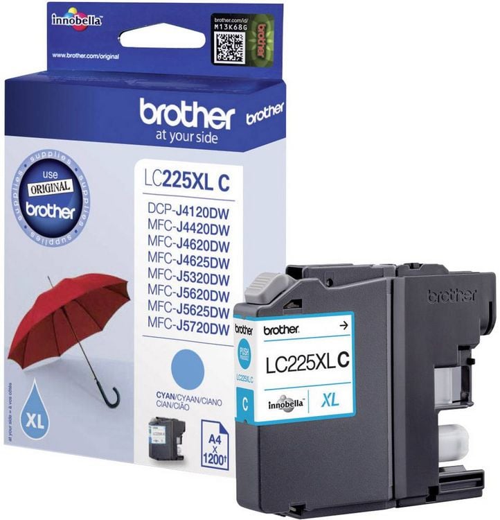 Produktbild: BROTHER Tintenpatronen/Druckk&ouml;pfe f&uuml;r Inkjetdrucker/Multifunktionsger&auml;te