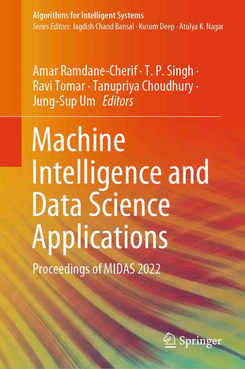 Produktbild: Machine Intelligence and Data Science Applications