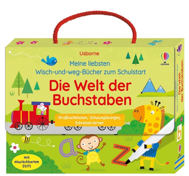 Produktbild: Meine liebsten Wisch-und-weg-B&uuml;cher zum Schulstart: Die Welt der Buchstaben