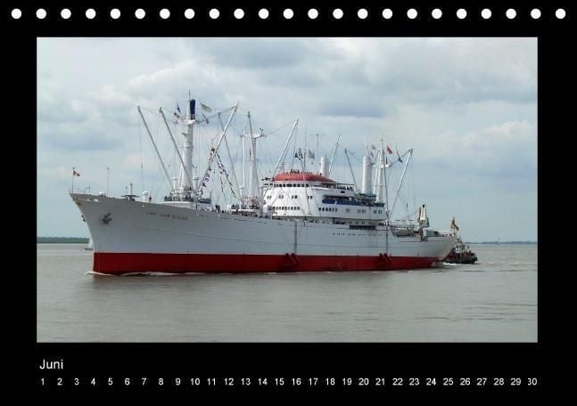 Produktbild: "Cap San Diego" - Impressionen (Tischkalender immerw&auml;hrend DIN A5 quer)