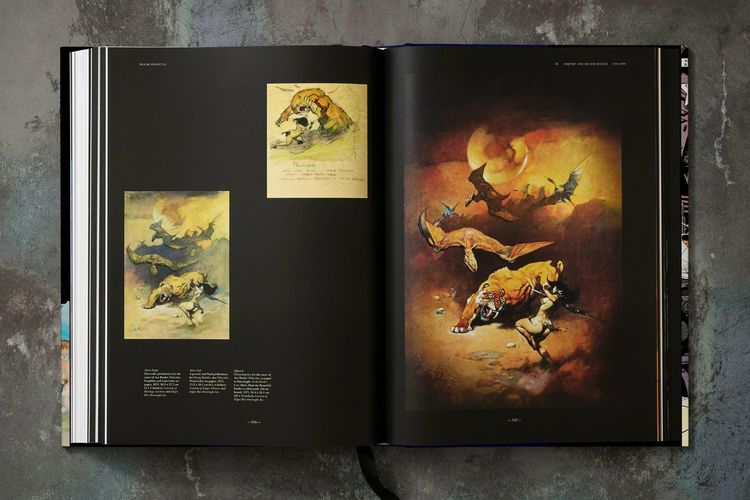 Produktbild: The Fantastic Worlds of Frank Frazetta