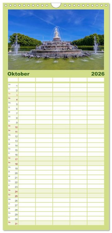 Produktbild: Familienplaner 2026 - Bayern - Seen, Berge, Landschaft mit 5 Spalten (Wandkalender, 21 x 45 cm) CALVENDO