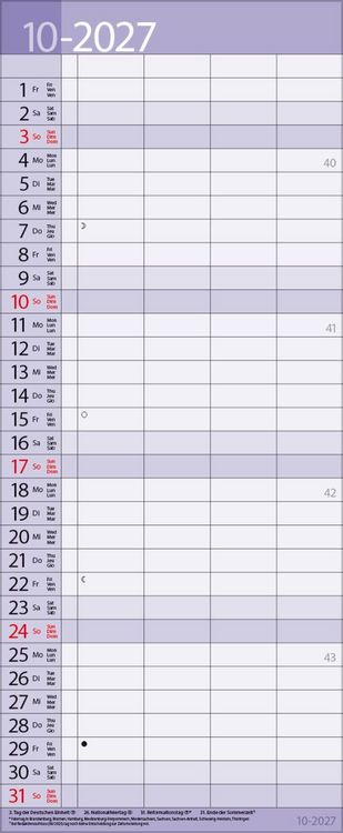 Produktbild: Family Timer Lifestyle 2027
