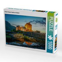 Produktbild: CALVENDO Puzzle Eilean Donan Castle am Abend | 1000 Teile Lege-Gr&ouml;&szlig;e 64x48cm Foto-Puzzle f&uuml;r gl&uuml;ckliche Stunden