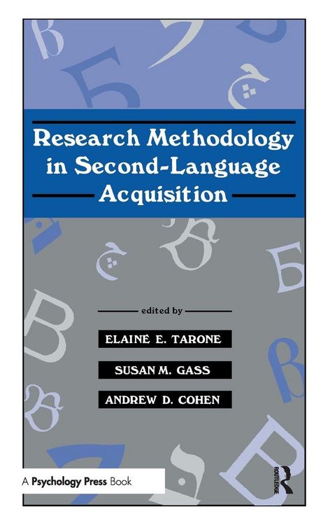 Produktbild: Research Methodology in Second-Language Acquisition