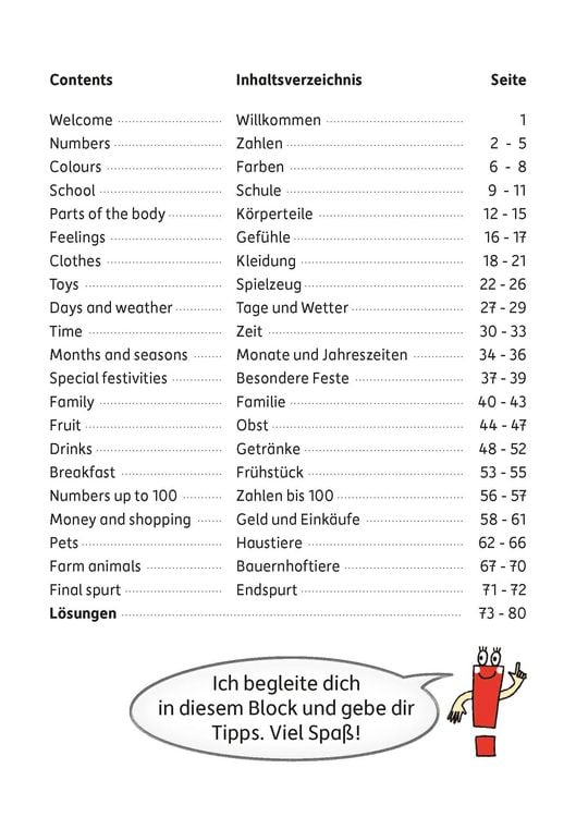 Produktbild: Englisch 3. Klasse &Uuml;bungsblock