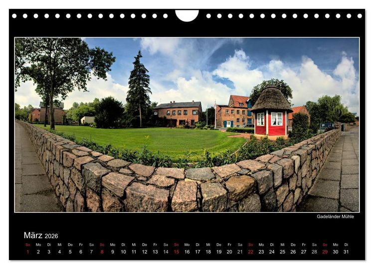 Produktbild: Neum&uuml;nster - Meine Stadt (Wandkalender 2026 DIN A4 quer), CALVENDO Monatskalender