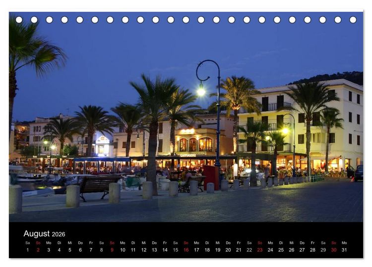 Produktbild: Mallorca 2026 - Insel der Tr&auml;ume (Tischkalender 2026 DIN A5 quer), CALVENDO Monatskalender