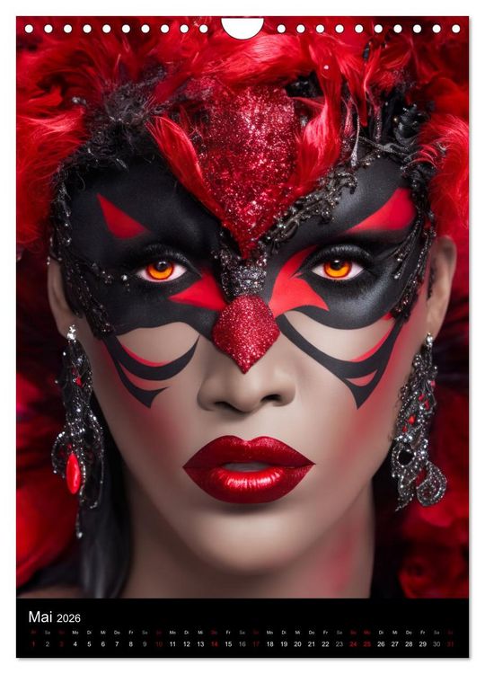 Produktbild: Drag Queens im Rampenlicht (Wandkalender 2026 DIN A4 hoch), CALVENDO Monatskalender