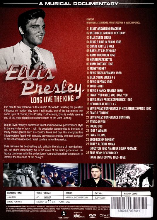 Produktbild: Elivs Presley - Long Live the King