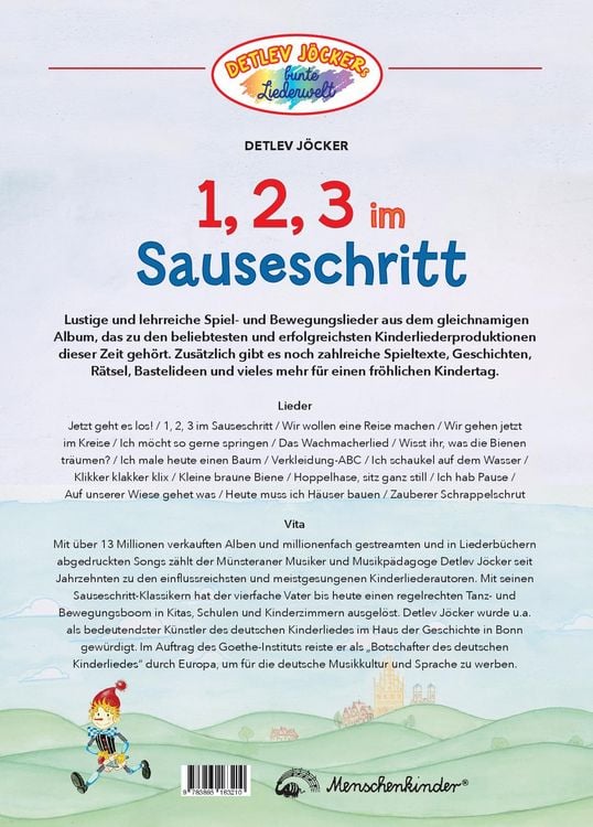 Produktbild: Detlev J&ouml;cker: 1, 2, 3 im Sauseschritt