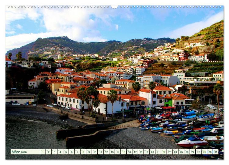 Produktbild: Madeira - Portugals Perle im Atlantik (Wandkalender 2026 DIN A2 quer), CALVENDO Monatskalender