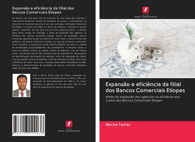 Produktbild: Expans&atilde;o e efici&ecirc;ncia da filial dos Bancos Comerciais Et&iacute;opes