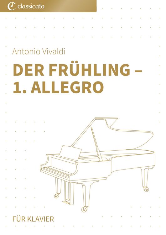 Produktbild: Der Frühling - 1. Allegro : Für Klavier