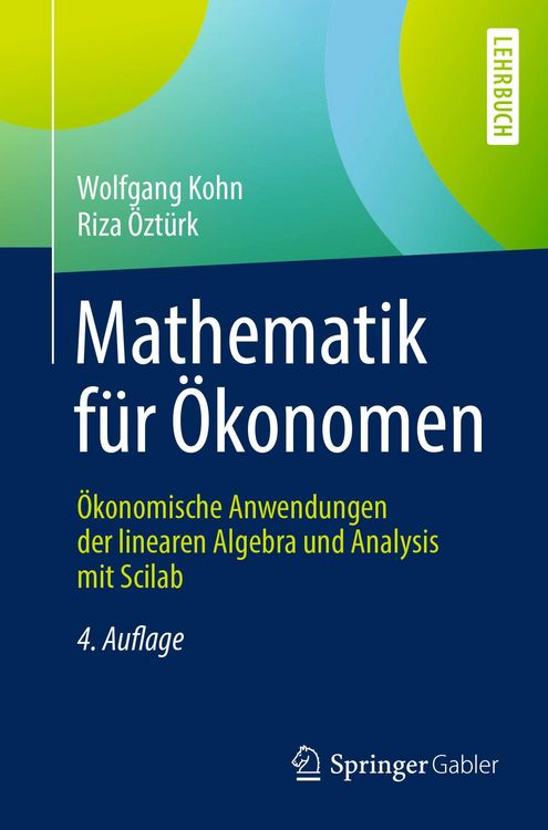 Produktbild: Mathematik f&uuml;r &Ouml;konomen