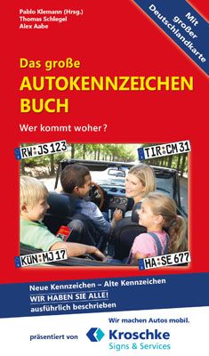 Produktbild: Der gro&szlig;e Autokennzeichen Buch
