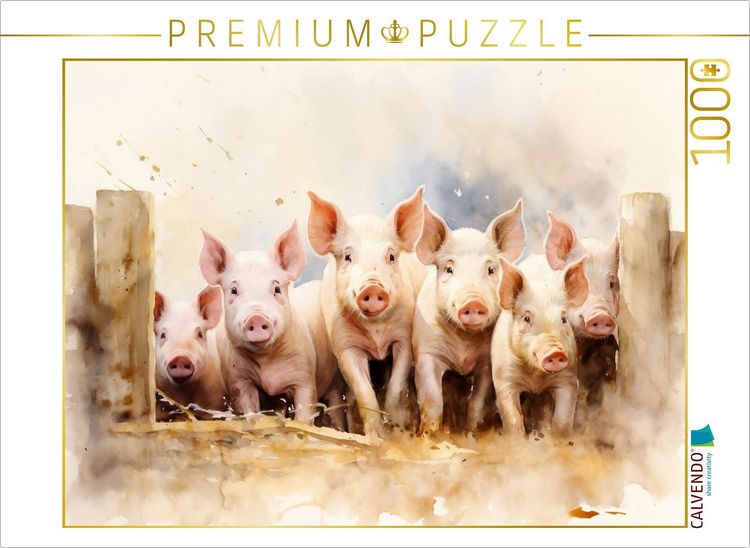 Produktbild: CALVENDO Puzzle Ein Motiv aus dem Kalender "365 Tage auf dem Land" | 1000 Teile Lege-Gr&ouml;&szlig;e 64x48cm Foto-Puzzle f&uuml;r gl&uuml;ckliche Stunden