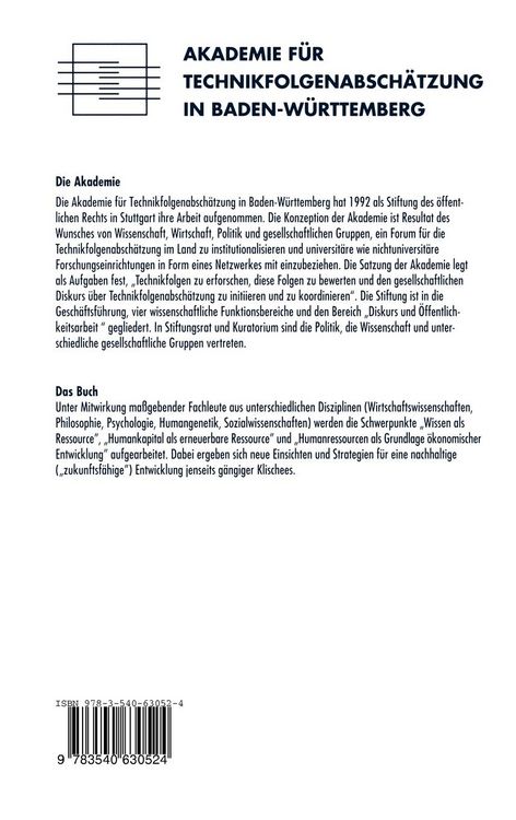 Produktbild: Humankapital und Wissen