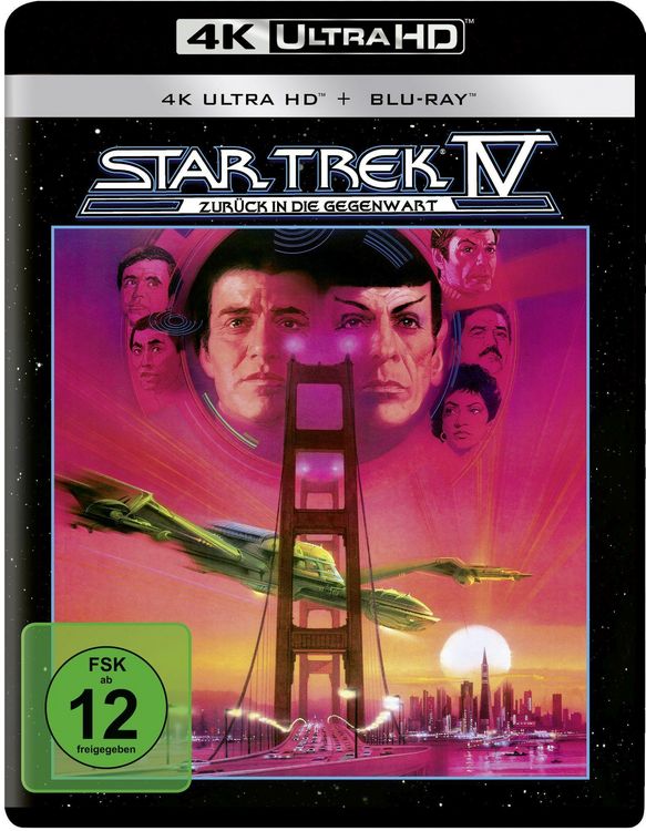 Produktbild: STAR TREK IV - Zur&uuml;ck in die Gegenwart (4K Ultra HD) (+ Blu-ray)