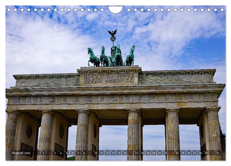 Produktbild: Hauptstadt Berlin (Wandkalender 2026 DIN A4 quer), CALVENDO Monatskalender