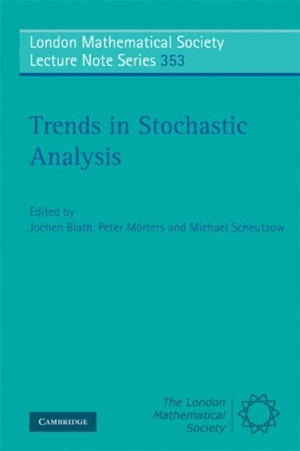 Produktbild: Trends in Stochastic Analysis