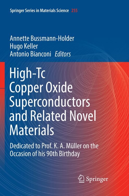 Produktbild: High-Tc Copper Oxide Superconductors and Related Novel Materials